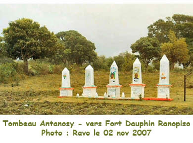 Voyage a Madagascar, le Sud profond de Madagascar, l Androy et l Anosy, Didieraceae et plantes des regions semi-desertiques - ici steles Antanosy, Photo Ravo.Madagascar 2007 © - Ravo.Madagascar est webmaster de Pensee Chretienne