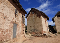 Selling online Photos of Madagascar, typical houses of Madagascar Highlands in Ambositra area Anjoma Nandihizana, Ravo.Madagascar 2019 picture