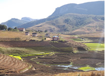 Vente de Photos en ligne, des Photos de Madagascar, rizieres en terrasses des Hautes Terres Centrales de Madagascar, Andringitra, Ravo.Madagascar photo 2017