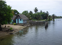 Selling online Photos of Madagascar, bungalows in the Pangalanes canal in Ambila Lemaitso, Ravo.Madagascar 2021 picture