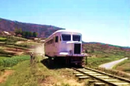 the Micheline-train a trip in Madagascar, a wonderful unforgetable trip