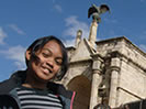 Liantsoa Jenny au Rova ( Madagascar ) Antananarivo, Madagascar, le Rova Palais de la Reine, Manjakamiadana et Liantsoa Jenny Ratsimbazafy - un site de Pensee Chretienne, Webmaster Ravo.Madagascar