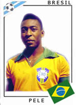 foot, coupe du monde de football, worldcup - Pelé et Zico - Football, citations et anecdotes