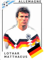 Lothar Matthäeus de l'Allemagne et Pelé du Brésil - Football, Pensee Chretienne