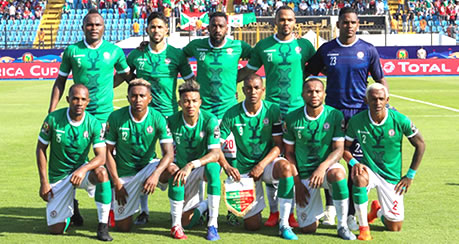 L'équipe nationale de Football de Madagascar 2019 - 2020 : Les BAREA foot, l'équipe nationale Malagasy de Football : les BAREA de Madagascar lors de la CAN 2019