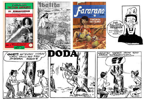 BD, Historique de la Bande Dessinee Malagasy, Comics of Madagascar - Doda, Revue Madagascar Matin, Rabesandratana Richard, NRi - un site de Pensee Chretienne, webmaster Ravo.Madagascar