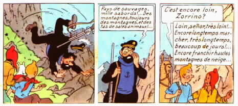 Hergé les aventures de Tintin et Milou - Le Temple du Soleil