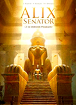 ---Le dernier Pharaon---
un personnage historique qui a réellement existé vers 44 avant JC.
Surnommé Césarion car étant probablement le fils de Jules César
et de la Reine Cléopâtre. De son vrai nom Ptolémée XV
il a été probablement assassiné sur l'ordre d'Octave.
Avec lui disparut la dynastie des Ptolémées qui régnait
sur l Egypte depuis plus de 200 ans. BD, Historique de la Bande Dessinee, Comics book - Alix Senator de Jacques Martin, de V. Mangin et de Th. Démarez