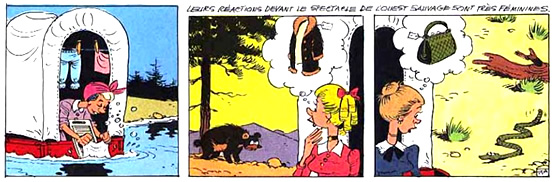 Communication, Amour et Mariage, l'homme et la femme, La Fiancée de Lucky Luke de Morris et Guy Vidal