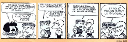 Mafalda, Manolito et Félipe - de Quino BD, Historique de la Bande Dessinee, Comics - Mafalda de Quino
