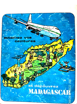 Makay : « A la découverte du dernier Eden » Carte de Madagascar de Evrard Wendenbaum de NaturEvolution, Voyage a Madagascar, le massif du Makay