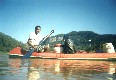 Voyage a Madagascar, canoeing sur le fleuve Manambolo - sur la photo Ravo.Madagascar - un site de Pensee Chretienne, Webmaster Ravo.Madagascar