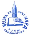 Logo FJKM Ankadifotsy, Antananarivo, Madagascar - Missions d evangelisation a Madagascar - AFF FJKM Ankadifotsy - Jesus Christ, avoir la vie par son nom - Pensee Chretienne, webmaster Ratsimbazafy Ravo Nomenjanahary, Ravo.Madagascar