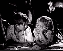 Mais à leurs manière ils croient encore à l'amour
( Le Nouvel Observateur ) Film Jeux interdits de René Clément par Georges Poujouly et Brigitte Fossey - Rémi de Hector Malot dans le roman Sans Famille - Le monde, notre société, un monde de solitude ou l individu est souvent seul - Le rôle d un Penseur