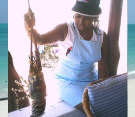 Anakao Madagascar, au pays des Vezo, langouste de Madagascar - Photo Ravo.Madagascar webmaster de Pensee Chretienne